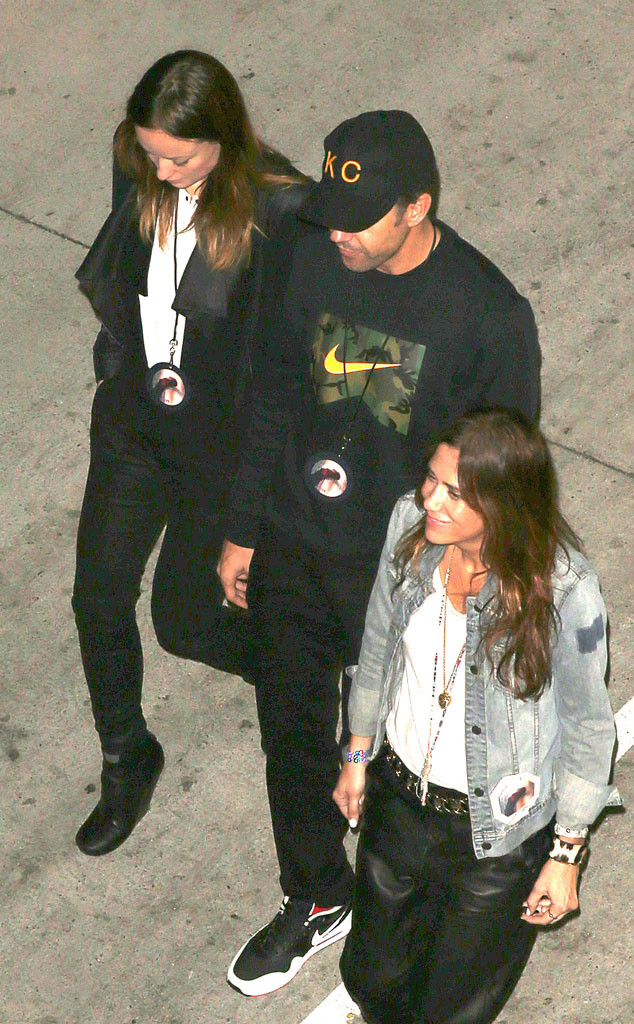 Olivia Wilde And Jason Sudeikis Parents To Be Step Out To Attend Kanye West Concert See The Pic E Online Au